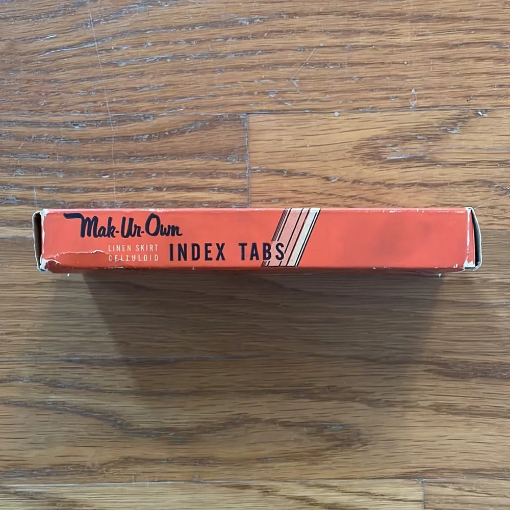 Vintage Victor Mak-Ur-Own Index Tabs